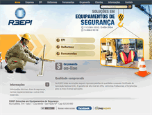 Tablet Screenshot of equipamentodeprotecaoindividual.com